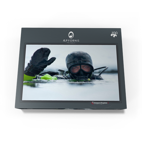 Under Ice Diving 100 Jigsaw Puzzle box view1