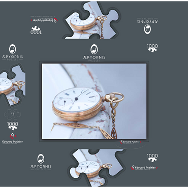 Winding Watch 1000 Jigsaw Puzzle box 3D Modell