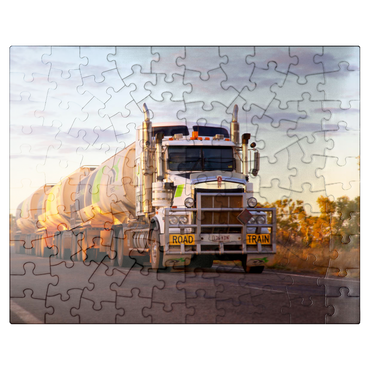 puzzleplate Road Train 100 Jigsaw Puzzle