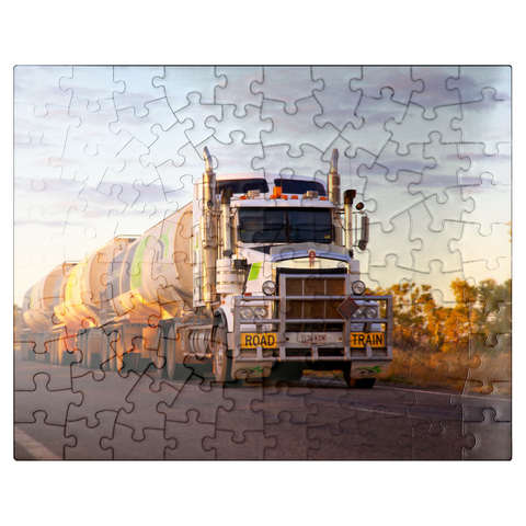 puzzleplate Road Train 100 Jigsaw Puzzle