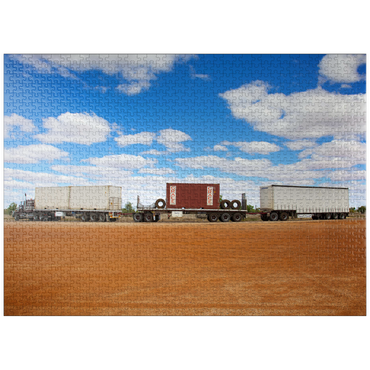 puzzleplate Road Train 1000 Jigsaw Puzzle