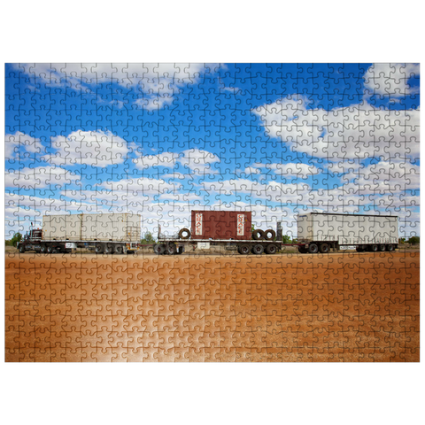 puzzleplate Road Train 500 Jigsaw Puzzle