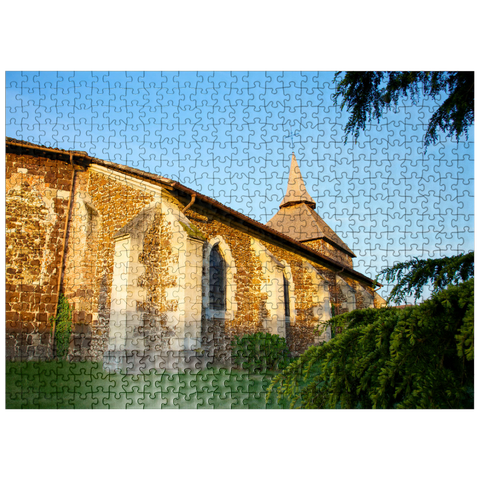 puzzleplate Mézos Church 500 Jigsaw Puzzle