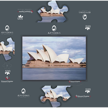 Sydney Opera House 500 Jigsaw Puzzle box 3D Modell