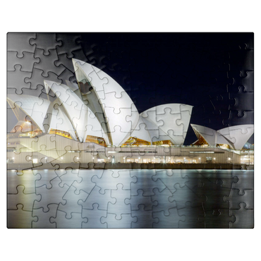 puzzleplate Sydney Opera House at Night 100 Jigsaw Puzzle