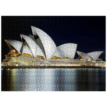 puzzleplate Sydney Opera House at Night 500 Jigsaw Puzzle