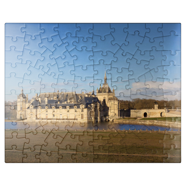 puzzleplate Chantilly Castle 100 Jigsaw Puzzle
