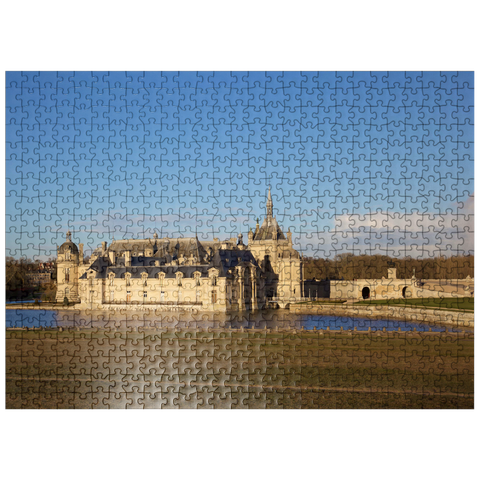 puzzleplate Chantilly Castle 500 Jigsaw Puzzle
