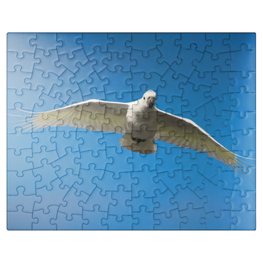 puzzleplate Sulphur-crested Cockatoo 100 Jigsaw Puzzle