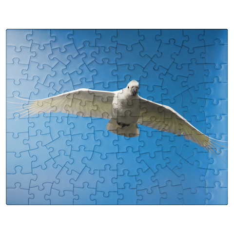 puzzleplate Sulphur-crested Cockatoo 100 Jigsaw Puzzle