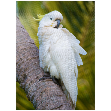 puzzleplate Sulphur-crested Cockatoo 1000 Jigsaw Puzzle
