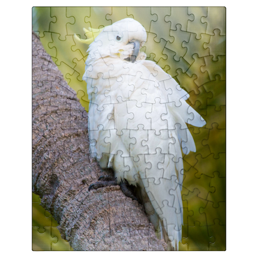 puzzleplate Sulphur-Crested Cockatoo 100 Jigsaw Puzzle