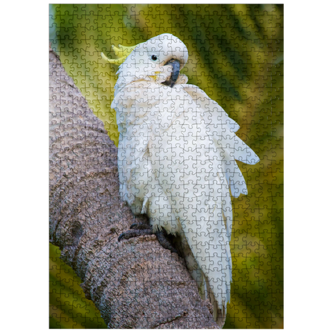 puzzleplate Sulphur-Crested Cockatoo 500 Jigsaw Puzzle