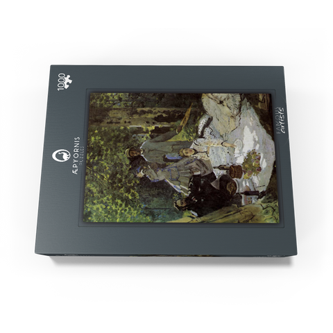Claude Monet's Luncheon on the Grass (1865-1866) 1000 Jigsaw Puzzle box view1