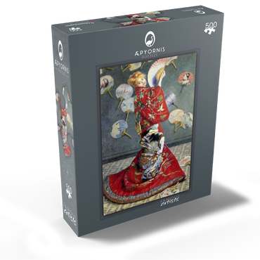 Claude Monets Camille Monet In Japanese Costume 1876 500 Jigsaw Puzzle box view1