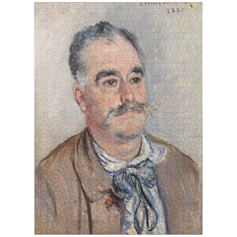 puzzleplate Portrait of Monsieur Coquette, Father (1880) by Claude Monet 1000 Jigsaw Puzzle