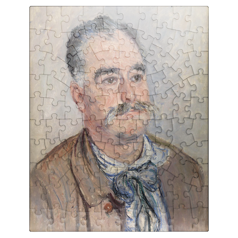 puzzleplate Portrait of Monsieur Coquette Father 1880 by Claude Monet 100 Jigsaw Puzzle