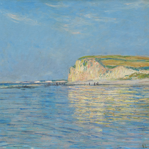 Low Tide at Pourville, near Dieppe (1882) by Claude Monet 1000 Jigsaw Puzzle 3D Modell
