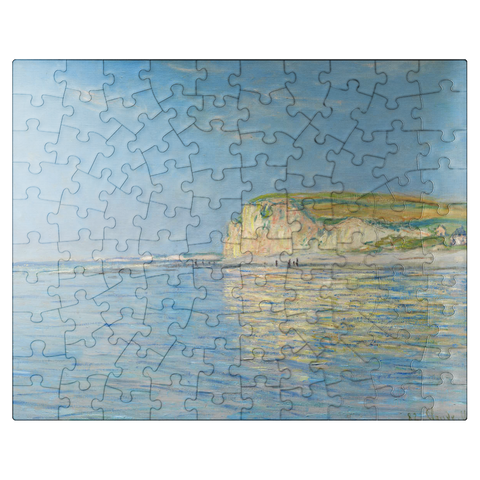 puzzleplate Low Tide at Pourville near Dieppe 1882 by Claude Monet 100 Jigsaw Puzzle