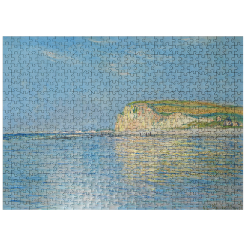 puzzleplate Low Tide at Pourville near Dieppe 1882 by Claude Monet 500 Jigsaw Puzzle