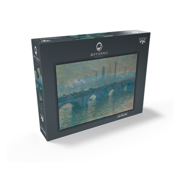 Waterloo Bridge, Gray Weather (1900) by Claude Monet 1000 Jigsaw Puzzle box view1