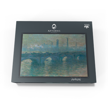 Waterloo Bridge Gray Weather 1900 by Claude Monet 500 Jigsaw Puzzle box view1