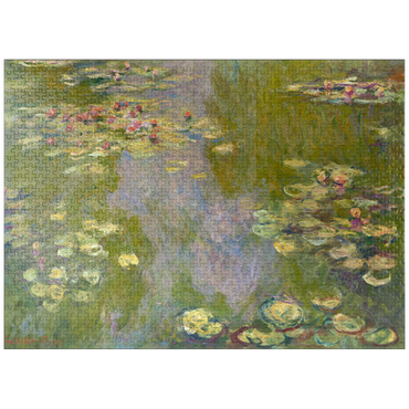 puzzleplate Water Lilies (1919) by Claude Monet 1000 Jigsaw Puzzle