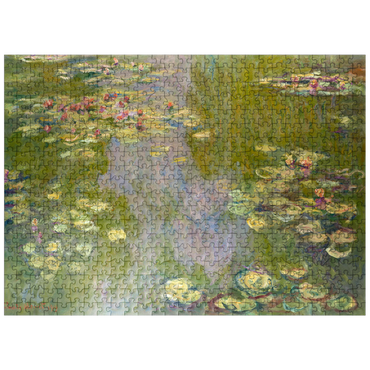 puzzleplate Water Lilies 1919 by Claude Monet 500 Jigsaw Puzzle