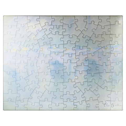 puzzleplate Waterloo Bridge 1901 by Claude Monet 100 Jigsaw Puzzle