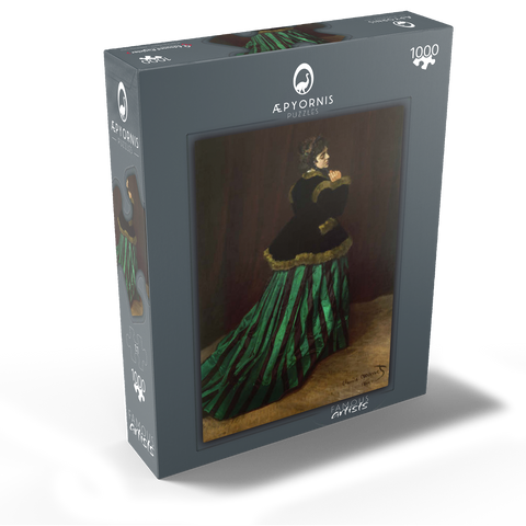Claude Monet's Camille (The Woman in the Green Dress) (1866) 1000 Jigsaw Puzzle box view1