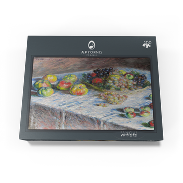 Apples and Grapes 1880 by Claude Monet 100 Jigsaw Puzzle box view1
