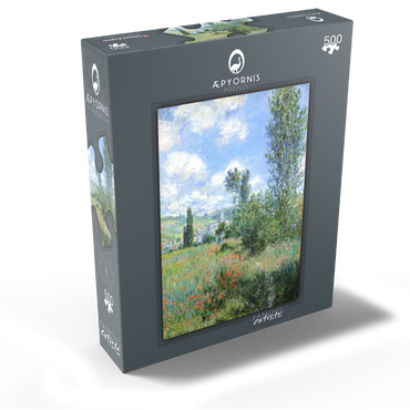 View of Vétheuil 1880 by Claude Monet 500 Jigsaw Puzzle box view1