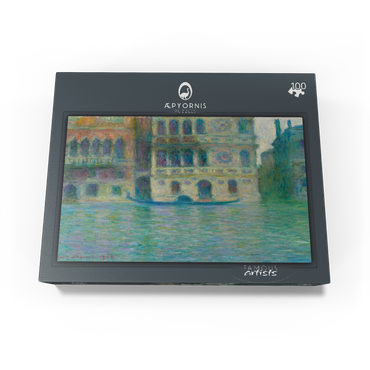 Venice Palazzo Dario 1908 by Claude Monet 100 Jigsaw Puzzle box view1