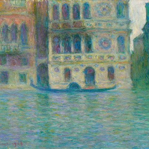 Venice Palazzo Dario 1908 by Claude Monet 100 Jigsaw Puzzle 3D Modell