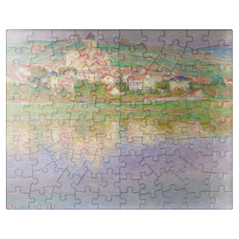 puzzleplate Vétheuil 1901 by Claude Monet 100 Jigsaw Puzzle