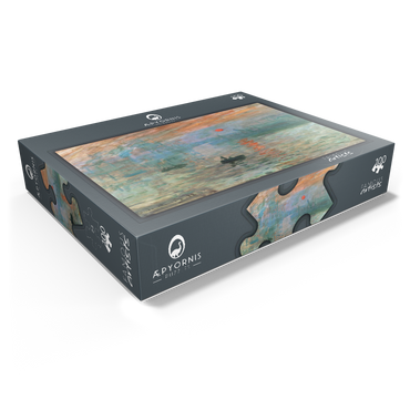 Claude Monets Impression Sunrise 1872 100 Jigsaw Puzzle box view1