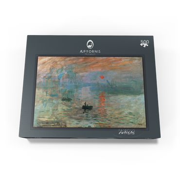 Claude Monets Impression Sunrise 1872 500 Jigsaw Puzzle box view1