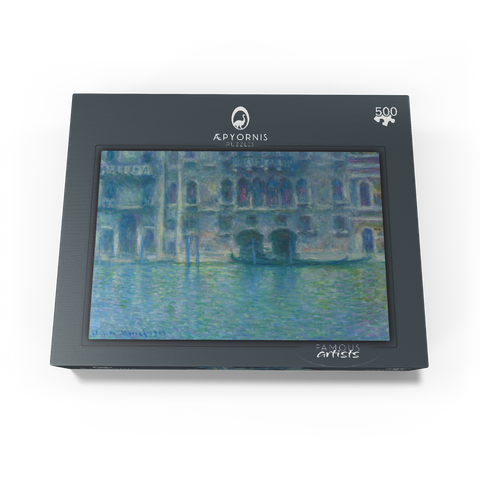 Palazzo da Mula Venice 1908 by Claude Monet 500 Jigsaw Puzzle box view1