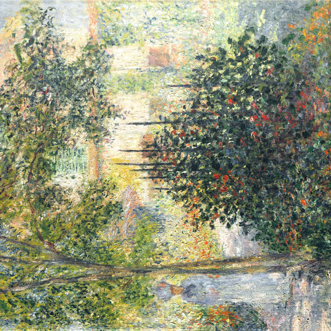 Camille Monet in the Garden at Argenteuil (1876) by Claude Monet 1000 Jigsaw Puzzle 3D Modell