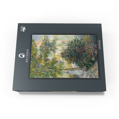Camille Monet in the Garden at Argenteuil 1876 by Claude Monet garden painting 500 Jigsaw Puzzle box view1