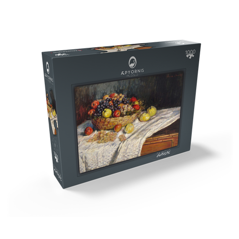 Apples and Grapes (1879-1880) by Claude Monet 1000 Jigsaw Puzzle box view1