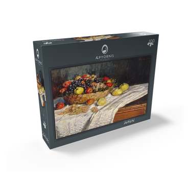 Apples and Grapes 1879-1880 by Claude Monet 100 Jigsaw Puzzle box view1