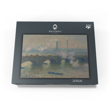 Waterloo Bridge Gray Day 1903 by Claude Monet 500 Jigsaw Puzzle box view1