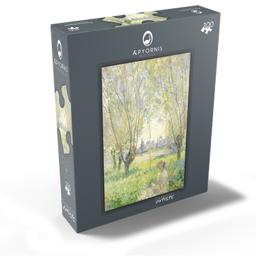 Woman Seated under the Willows 1880 by Claude Monet 100 Jigsaw Puzzle box view1