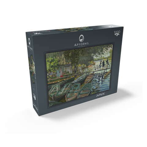 Claude Monet's Bathers at La Grenouillère (1896) 1000 Jigsaw Puzzle box view1
