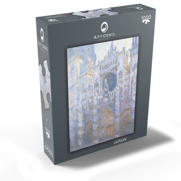 The Portal of Rouen Cathedral in Morning Light (1894) by Claude Monet 1000 Jigsaw Puzzle box view1