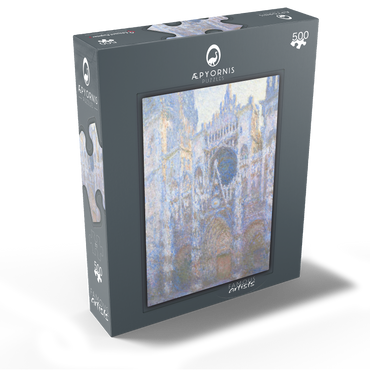 The Portal of Rouen Cathedral in Morning Light 1894 by Claude Monet 500 Jigsaw Puzzle box view1