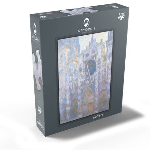 The Portal of Rouen Cathedral in Morning Light 1894 by Claude Monet 500 Jigsaw Puzzle box view1