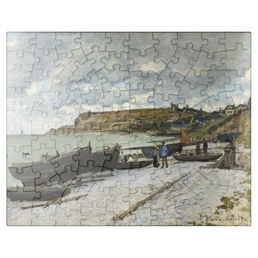puzzleplate Sainte address 1867 by Claude Monet 100 Jigsaw Puzzle