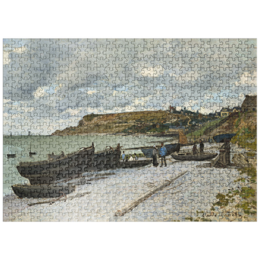 puzzleplate Sainte address 1867 by Claude Monet 500 Jigsaw Puzzle